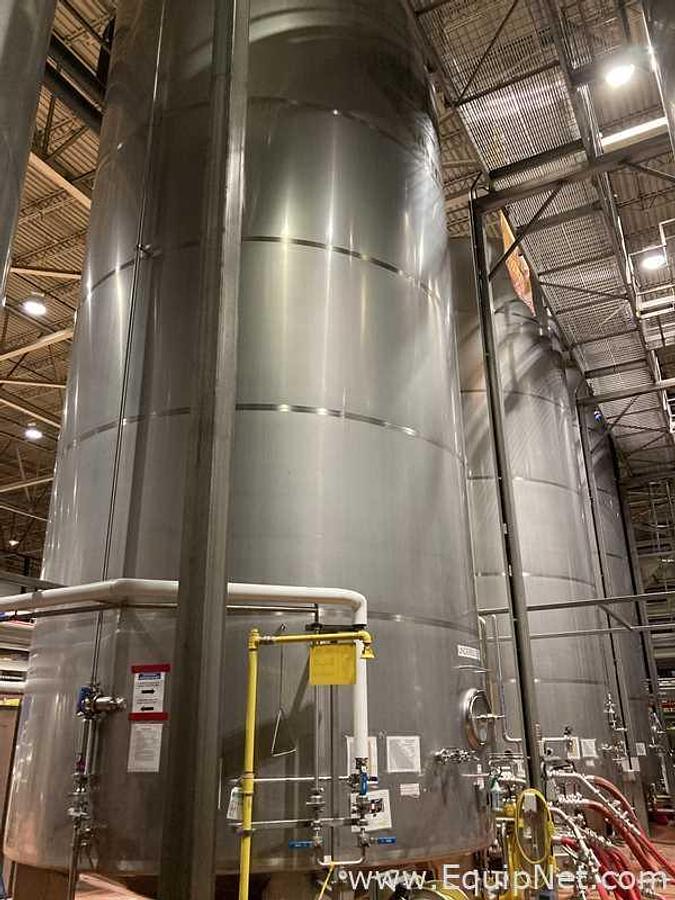 Used 981 HL - 835 BBL Rolec Bright Beer BBT And Storage Stainless Steel Jacketed Tank