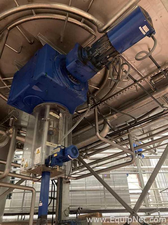 Used 29.000 Lt - 250 BBL Stainless Steel Lautertun Tank