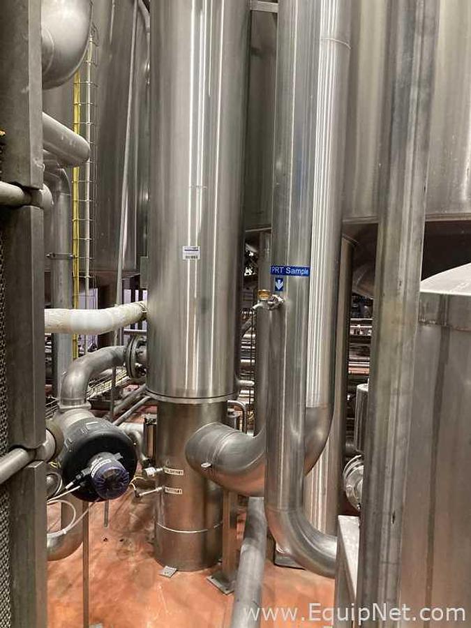 Used AAN GmbH Type FP-16-3.5/30-EV Vertical Condenser Heater