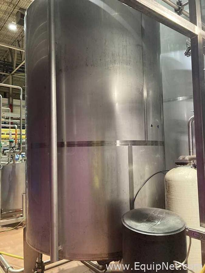 Used 6140 Liter Rolec Stainless Steel Tank Previously A Soft Water Tank