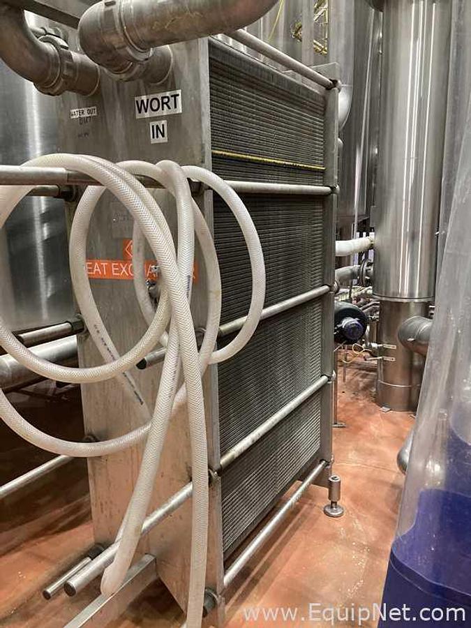 Used GEA Ecoflex NT 100 X BC-10 Stainless Steel Plate Heat Exchanger