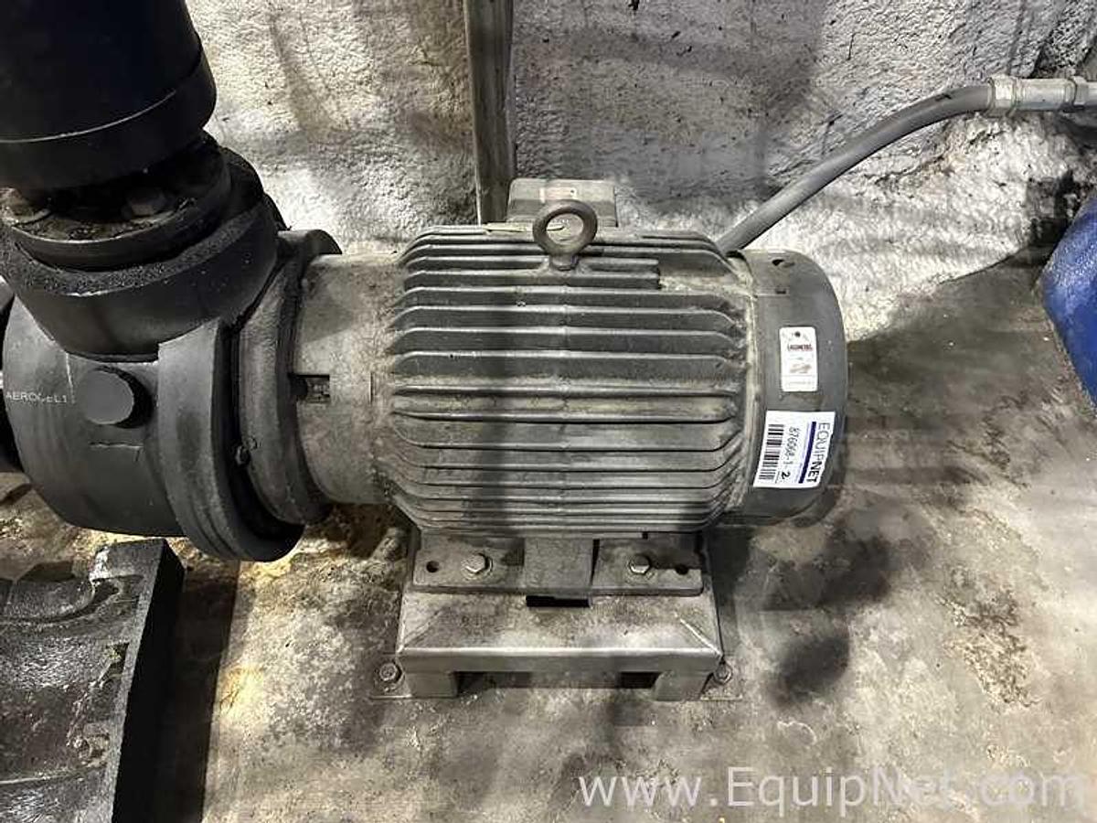 Used Baldor 20 HP Glycol Pump with Lenze VFD