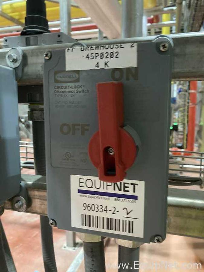 Used GEA Hilge 2.5 X 2.5 Sanitary Stainless Steel Centrifugal Pump 3HP