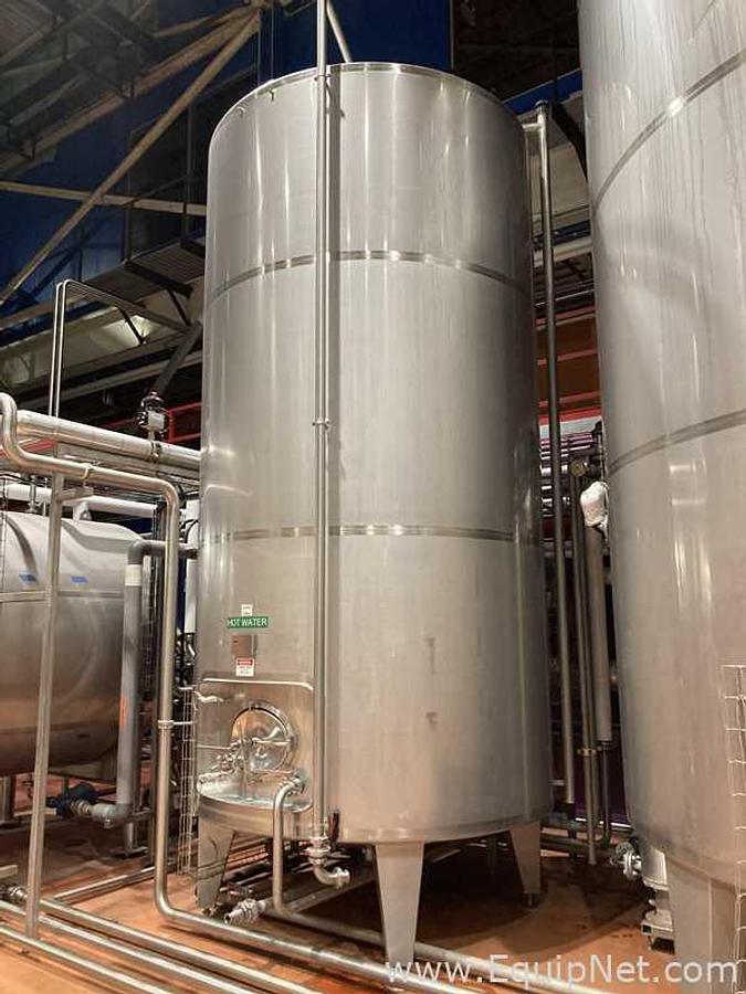 Used 13250 Liter Stainless Steel Tank Previously Used As A Hot Water Tank 132.5 hl