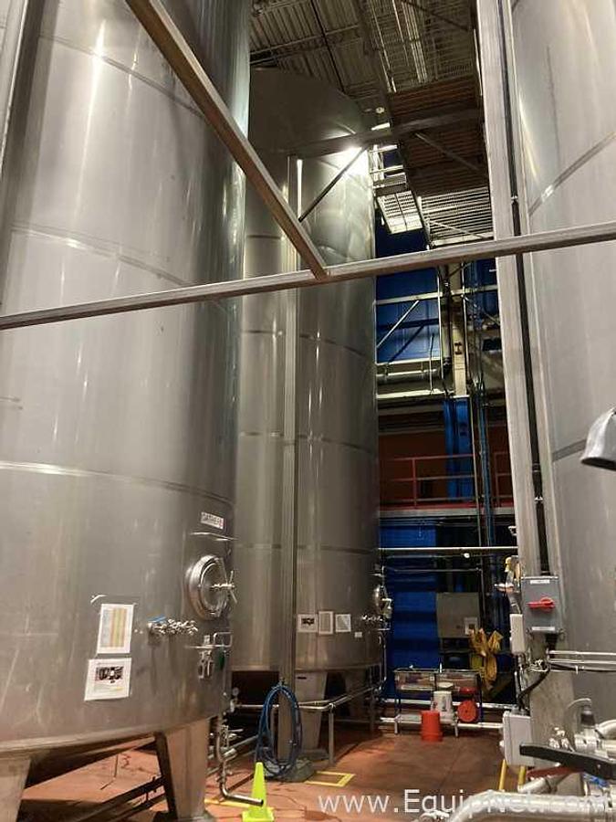 Used 981 HL - 835 BBL Rolec Bright Beer BBT And Storage Stainless Steel Jacketed Tank