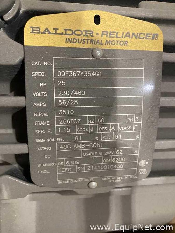 Used Unused 25 HP Baldor Motor NIB