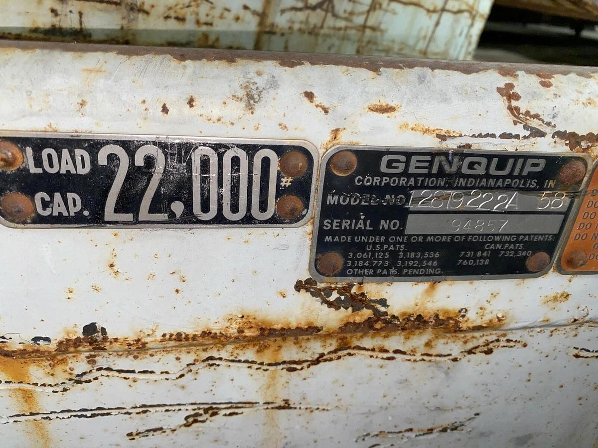 Used GENQUIP Dock Plate