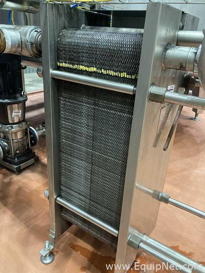 Used GEA Ecoflex UT20 CDL C10 Stainless Steel Plate Heat Exchanger