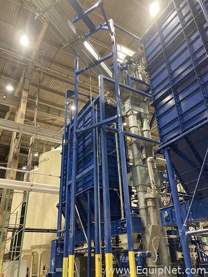 Used Brewery Grain Milling System Including Kunzel Type 6 Roller Mill