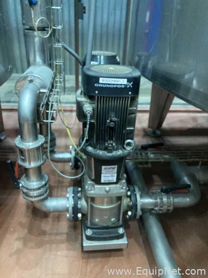 Used Lot Of Two Centrifugal Pumps Grundfos