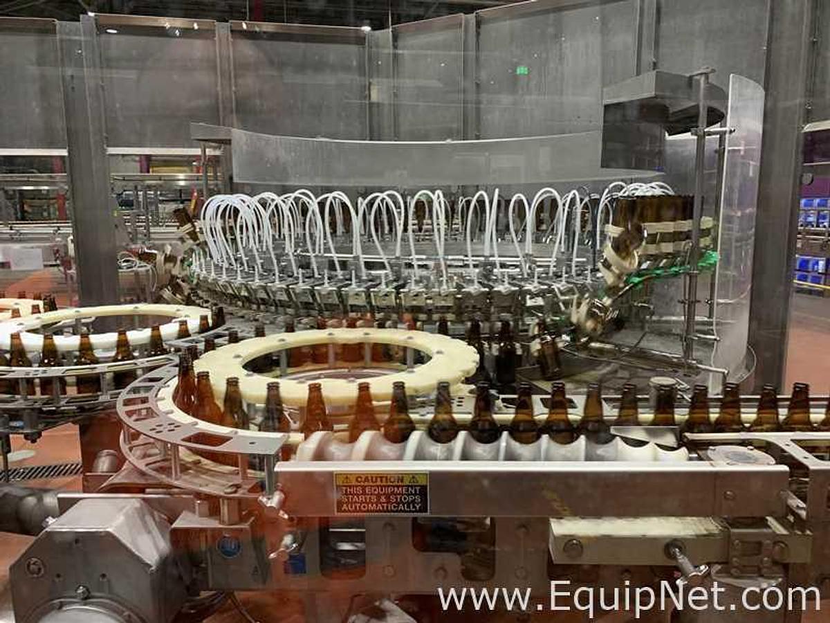 Used Krones Modulfill Bottle Rinser, Filler And Capper