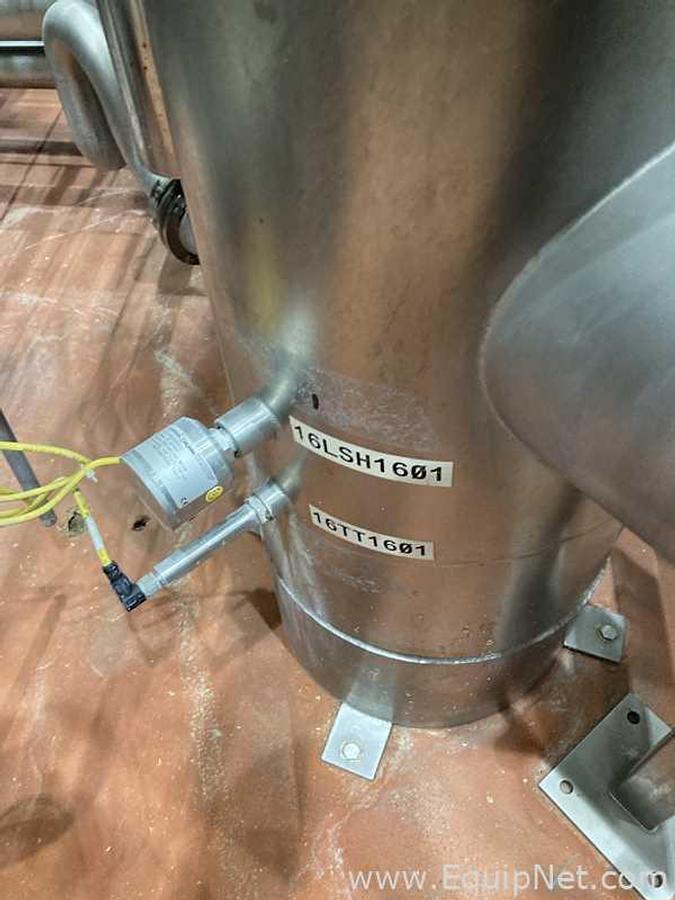 Used AAN GmbH Type FP-16-3.5/30-EV Vertical Condenser Heater