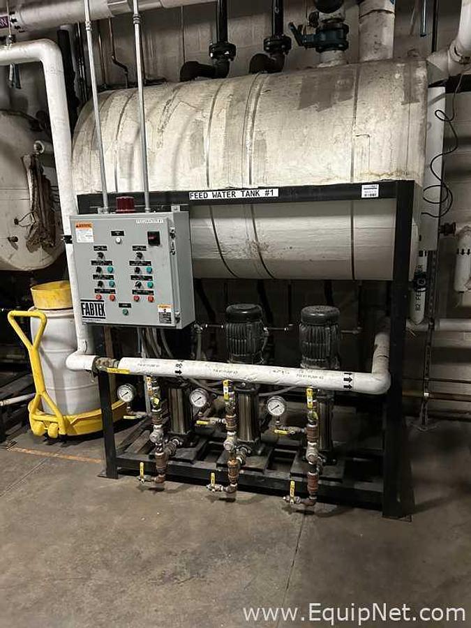 Used Fabtek TKH4672.CS.BFD.T Boiler Feedwater System