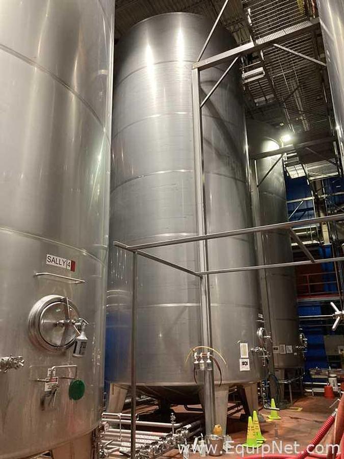 Used 981 HL - 835 BBL Rolec Bright Beer BBT And Storage Stainless Steel Jacketed Tank