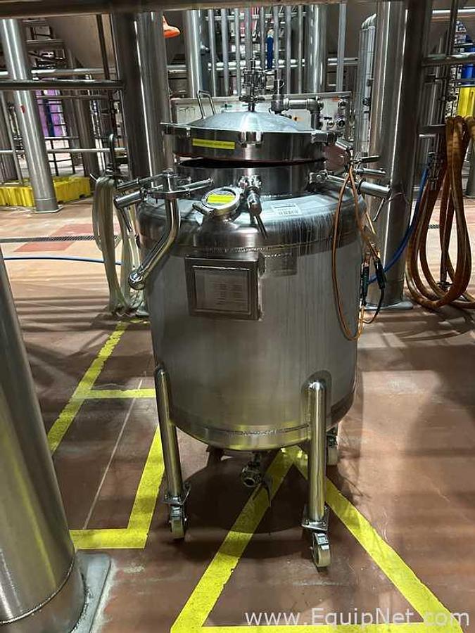 Used 250 Lt Approx Feldmeier 304 Stainless Steel Mobile Tank - 876057