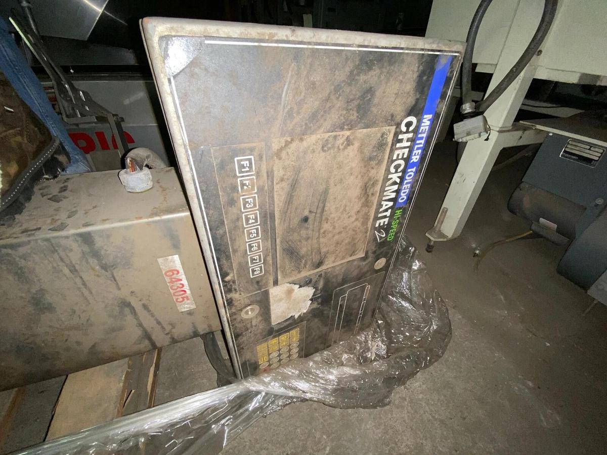 Used Checkweigher Multi-Lane Control Station