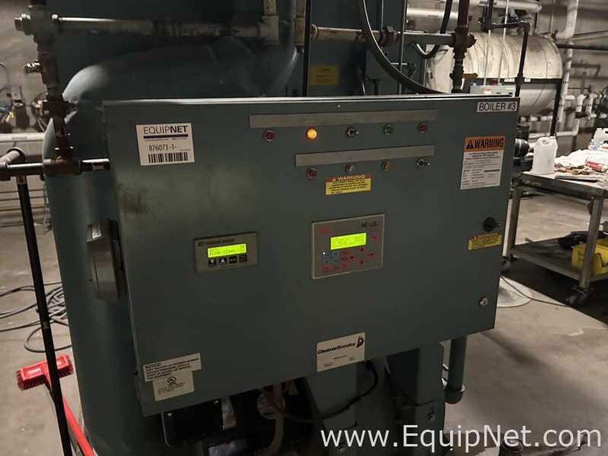 Used Cleaver Brooks FLX-700-900-150ST Gas Fired Boiler