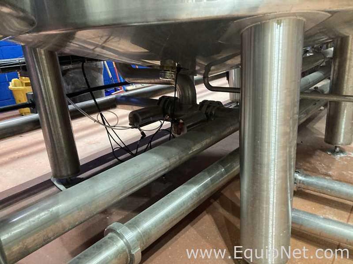 Used 7600 Lt - 64 BBL Rolec Stainless Steel Caustic Tank