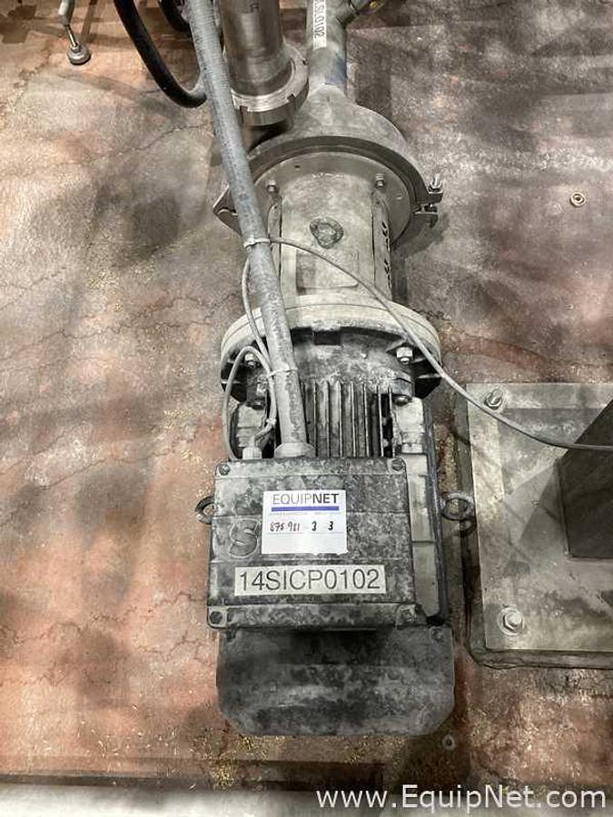 Used Interconnecting Stainless Steel Piping Board With Two Centrifugal Pumps