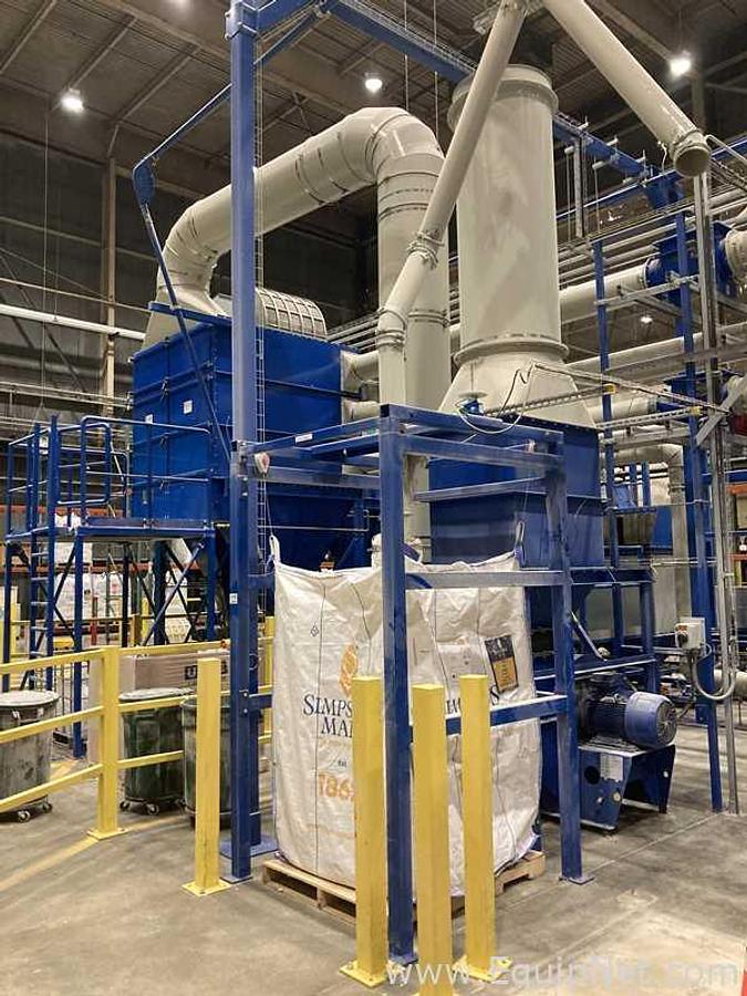 Used Grain Milling Aspiration System