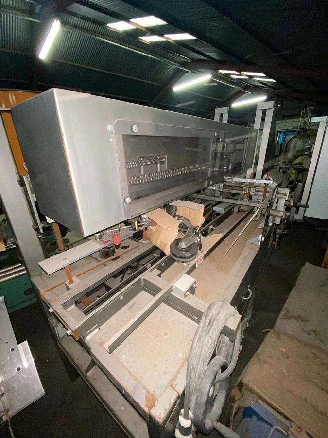 Used WEPACKIT INC.-Tape Case Erector Packaging System