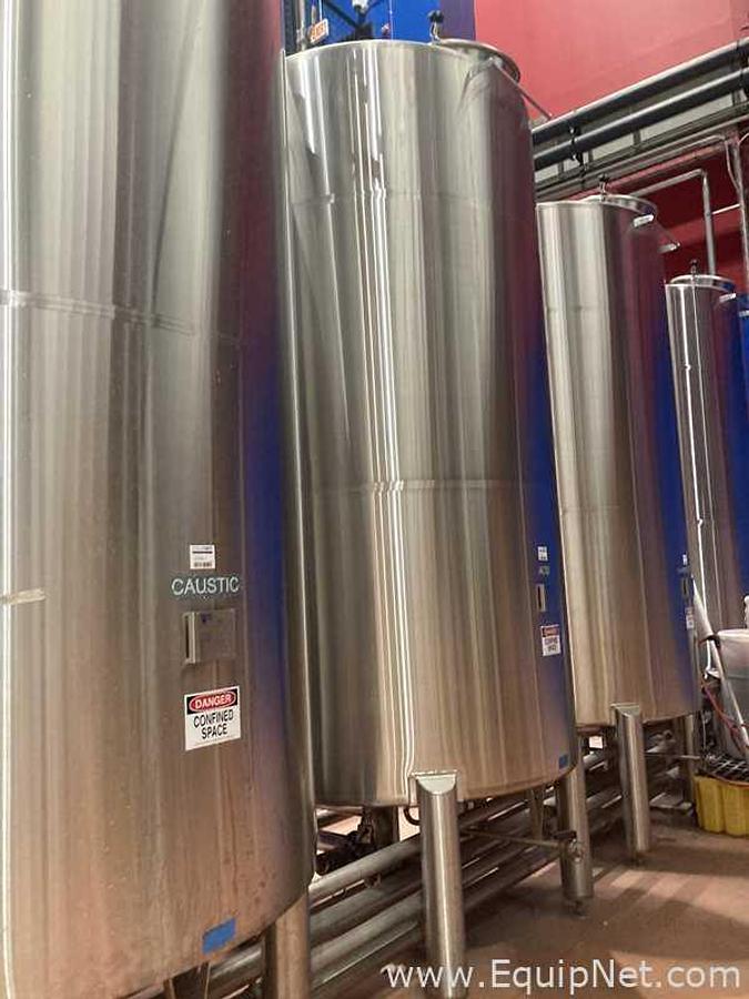 Used 7600 Lt - 64 BBL Rolec Stainless Steel Acid Tank