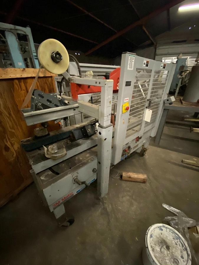 Used 3M-MATIC-Case Sealing Tape System