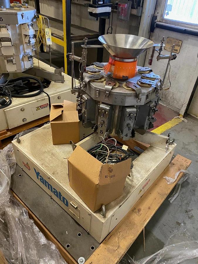 Used Yamato 10-Head Data Weigh Scale