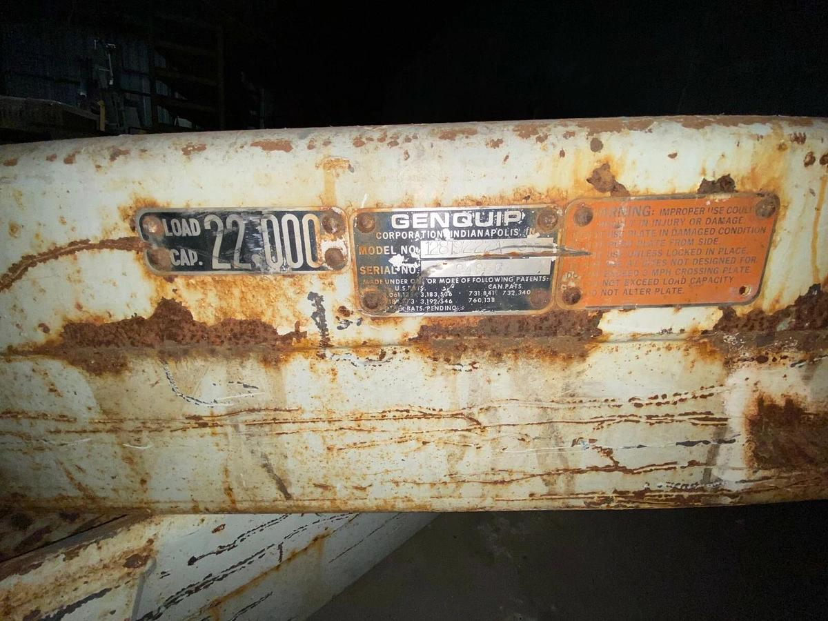 Used GENQUIP Dock Plate