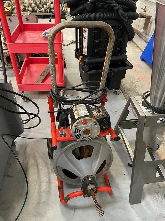 Used RIDGID-Auger/Drain Cleaning Machine