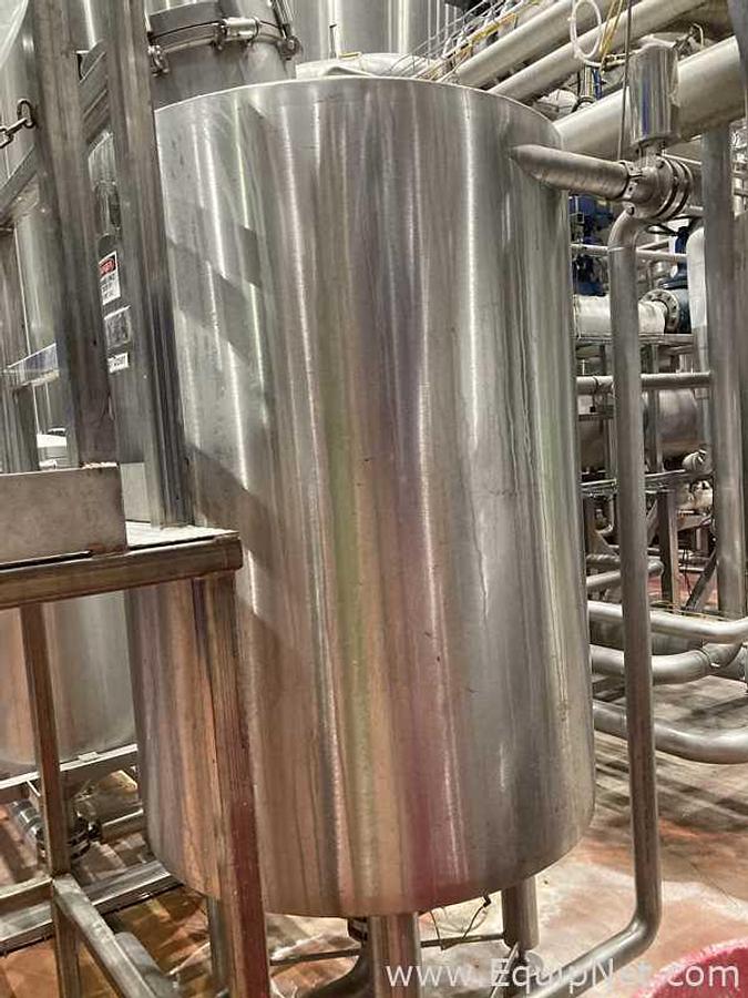 Used 1512 Lt - 12.8 BBL Rolec Stainless Steel Sugar Doser Tank