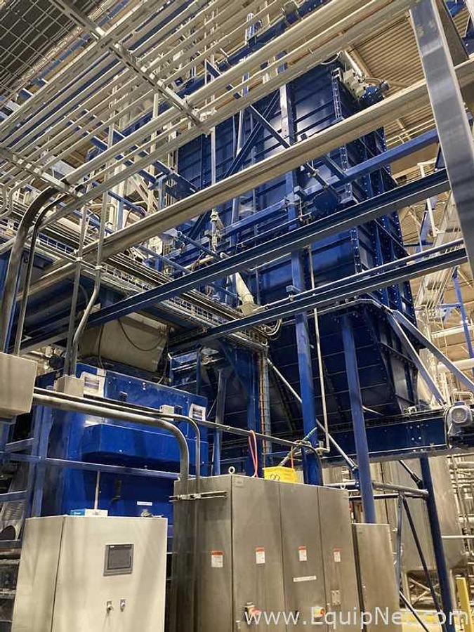 Used Brewery Grain Milling System Including Kunzel Six Roller Mill