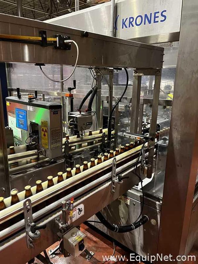 Used Krones Solomatic Front and Back Labeler