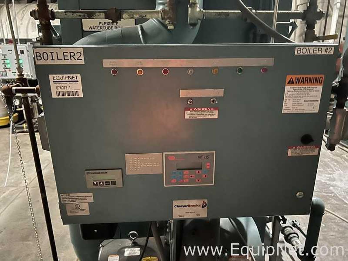 Used Cleaver Brooks FLX-700-900-150ST Gas Fired Boiler