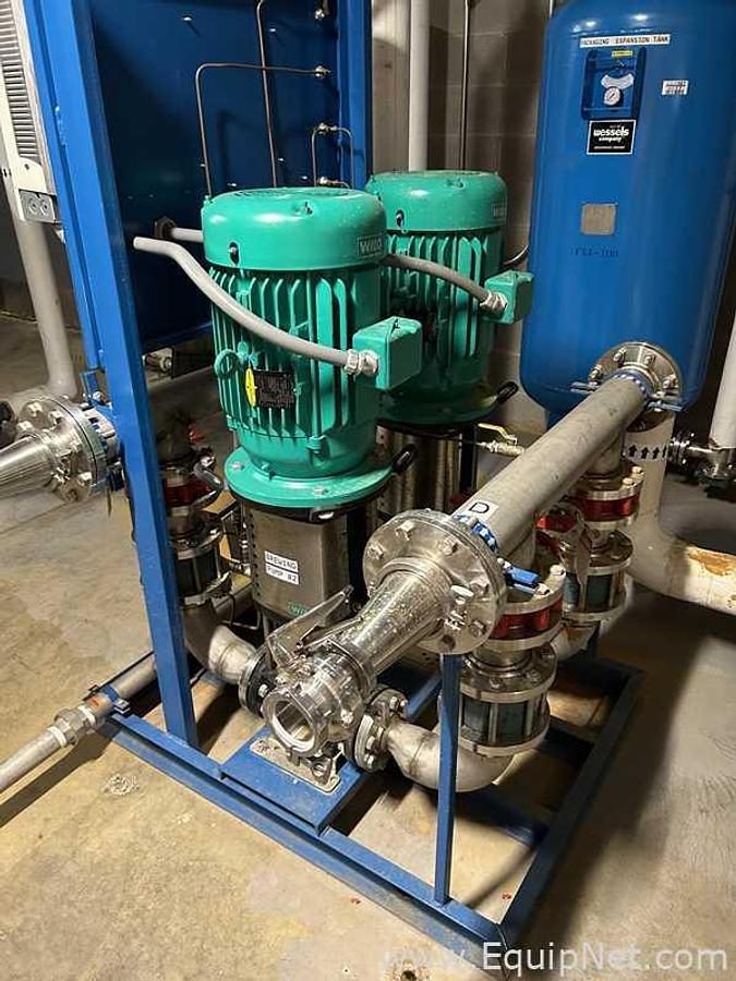 Used Metropolitan Industries Carbon Filtration Water Purification System