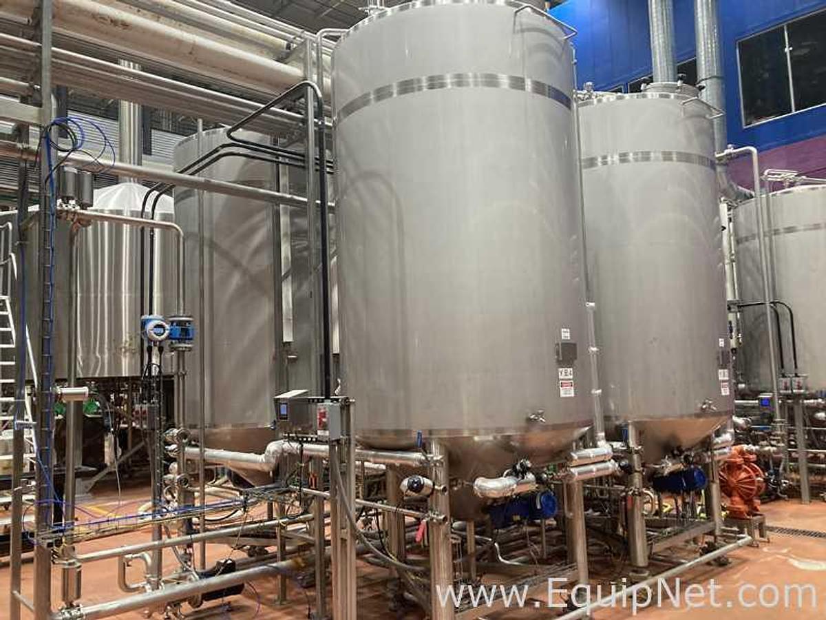 Used 5098 Lt - 43 BBL Rolec Agitated Yeast Storage And Propagation Tank