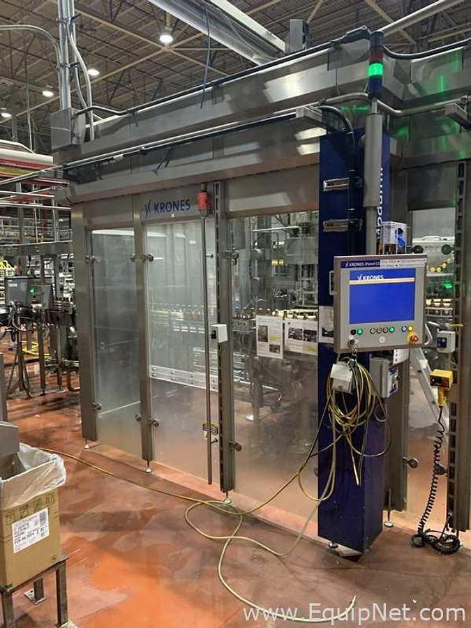 Used Krones Modulfill Bottle Rinser, Filler And Capper