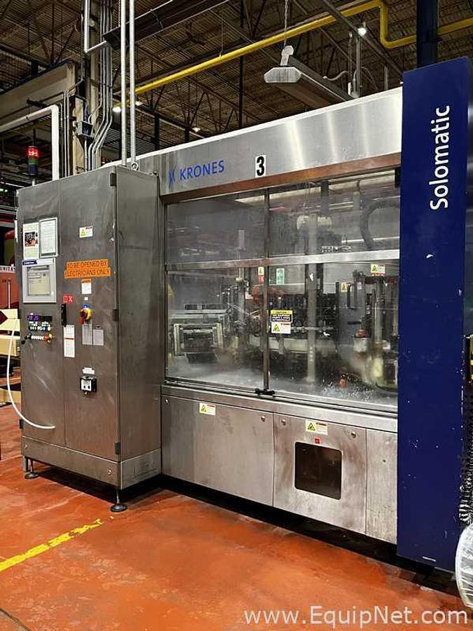 Used Krones Solomatic Front and Back Labeler