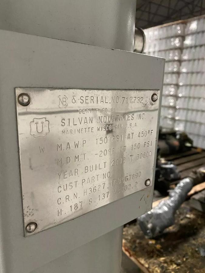 Used SILVAN INDUSTRIES INC. PNEUMATECH INC.- Air Dryer