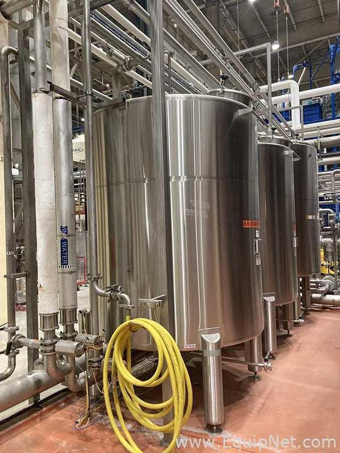 Used 4900 Lt - 41.7 BBL Automatic Clean In Place System