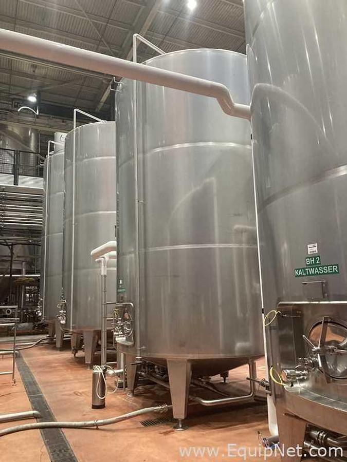 Used 29.000 Lt - 250 BBl Rolec Stainless Steel Hot Water Tank