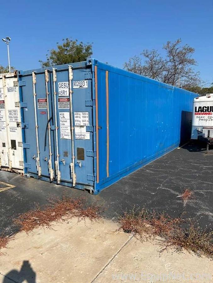 Used Shanghai CMC Reefer Containers Co. Climate Controlled  High Cube 40 Ft. Shipping|Storage Container