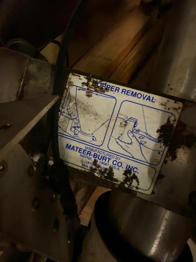 Used MATEER BURT-Auger Filler