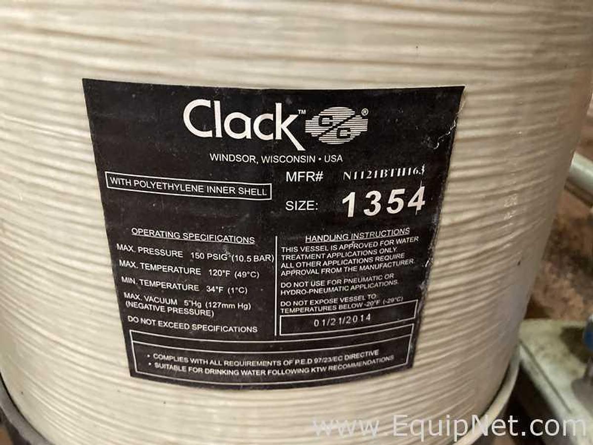 Used Clack Water Softner System