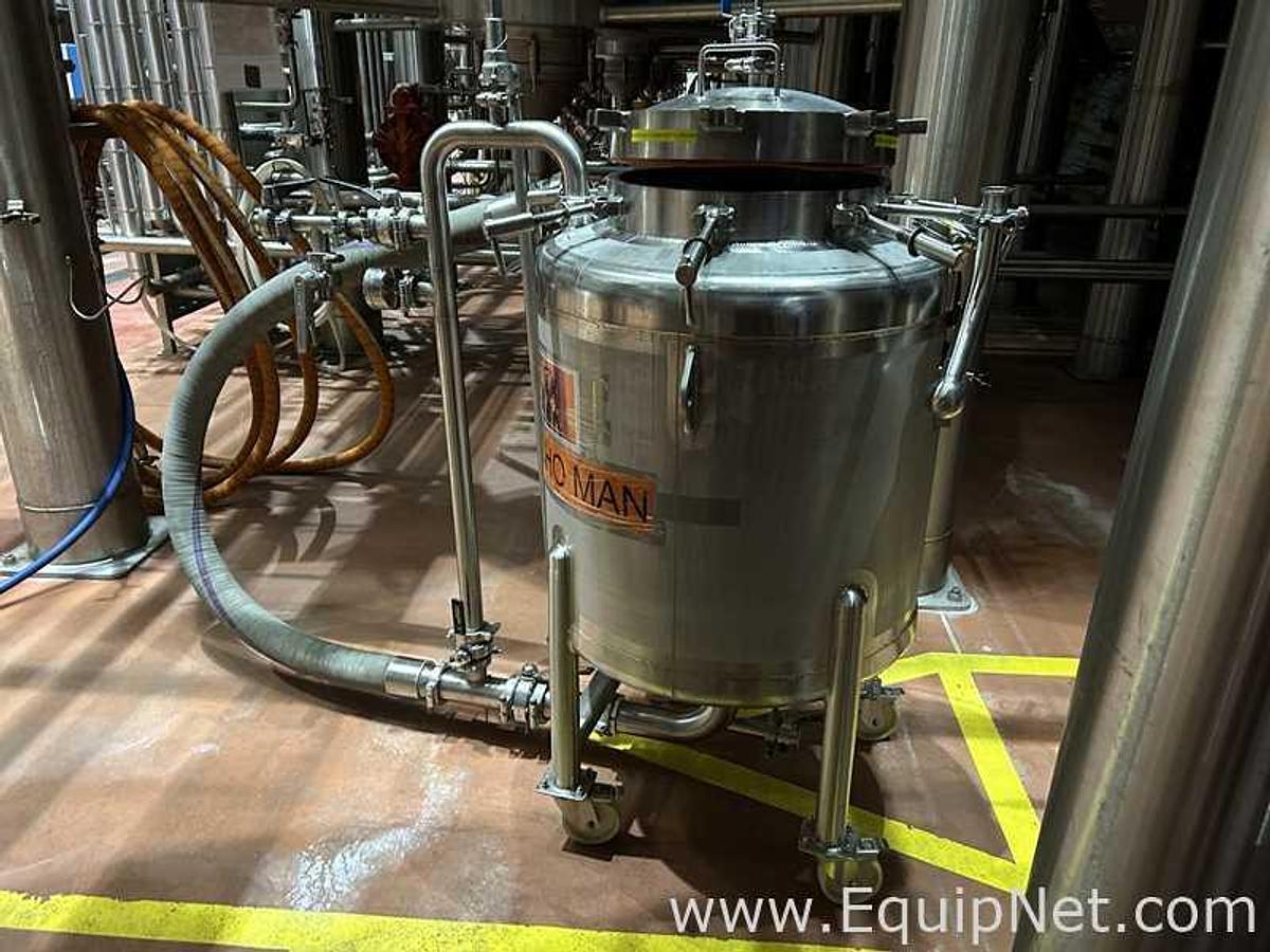 Used 250 Lt Approx Feldmeier 304 Stainless Steel Mobile Tank - 876057