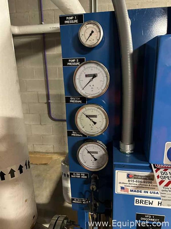 Used Metropolitan Industries Carbon Filtration Water Purification System