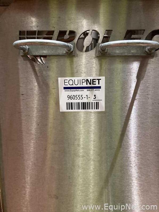 Used One Lot Of Three Rolec 8 Foot Stainless Steel Vessel Manifold Panels