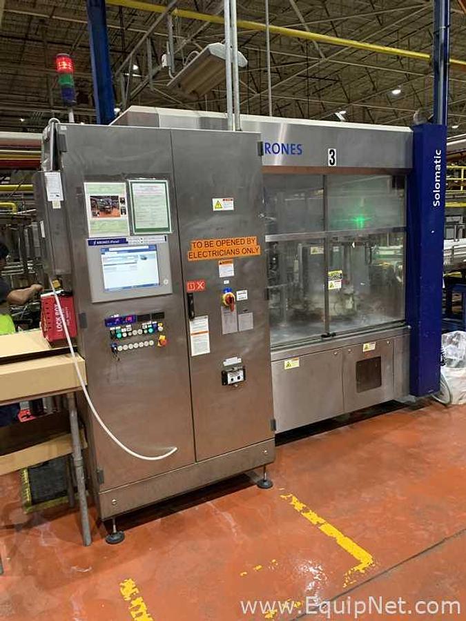 Used Krones Solomatic Front and Back Labeler