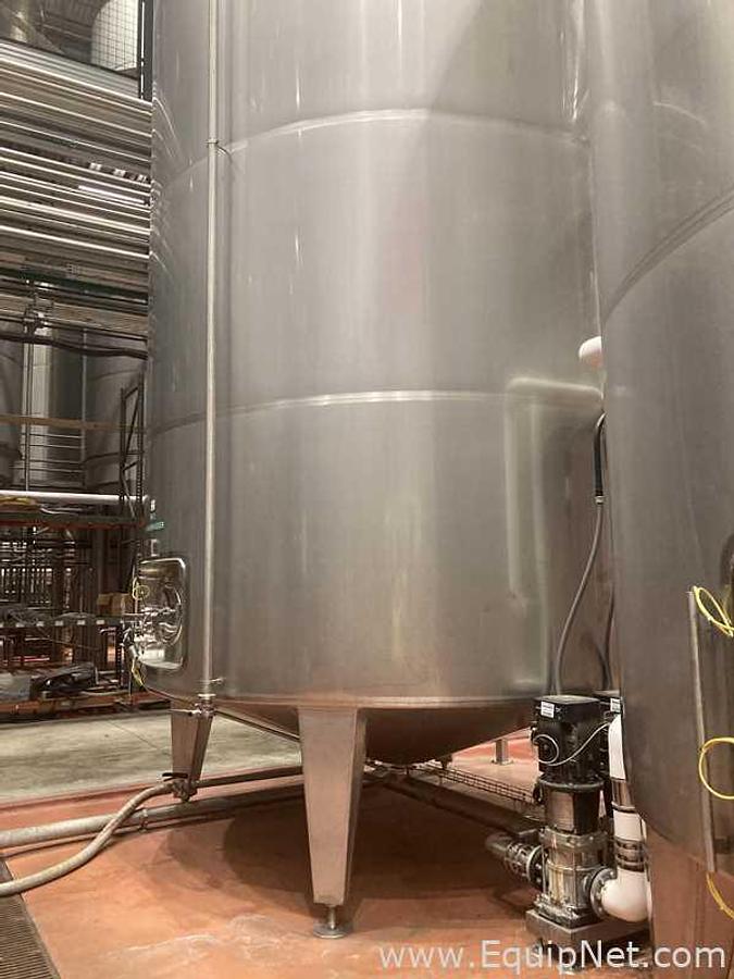 Used 53.700 Lt - 457 BBL Rolec 316L Stainless Steel Hot Water Tank