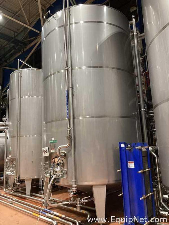 Used 29000 Liter Sanitary Stainless Steel DA Water Tank